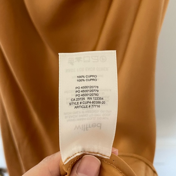 New Aritzia Cowl Neck Diamante Dress - Picture 9 of 10